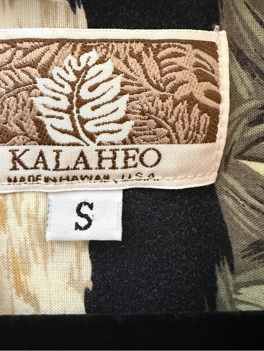 Kalaheo Hawaiian Aloha Shirt Small Surfboard Print Made in Hawaii Cotton Rayon - Picture 2 of 8